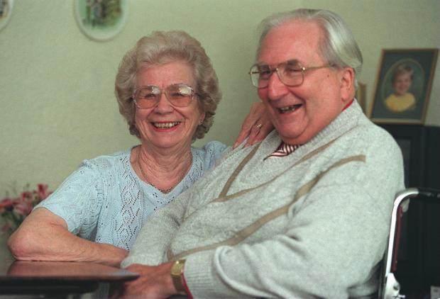 The Northern Echo: The first residents of Aycliffe, Don and Eve Perry, in 1998